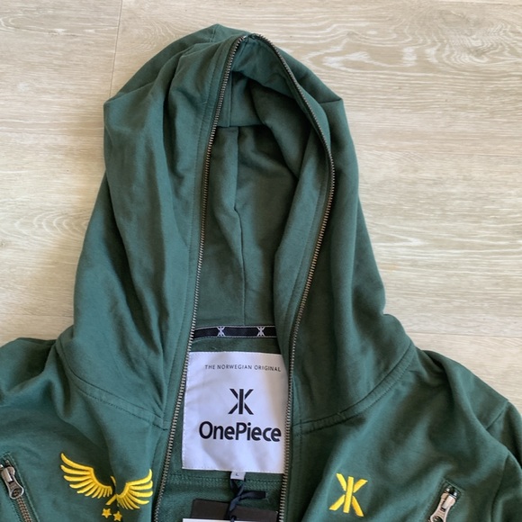NWT, Norwegian Aviator Onesies. Green, Large. - Picture 10 of 16